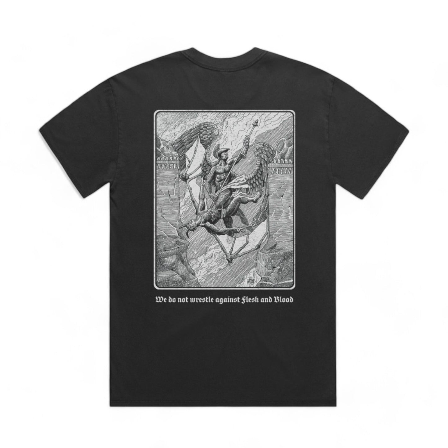 Men's Bible T-Shirt - Flesh & Blood
