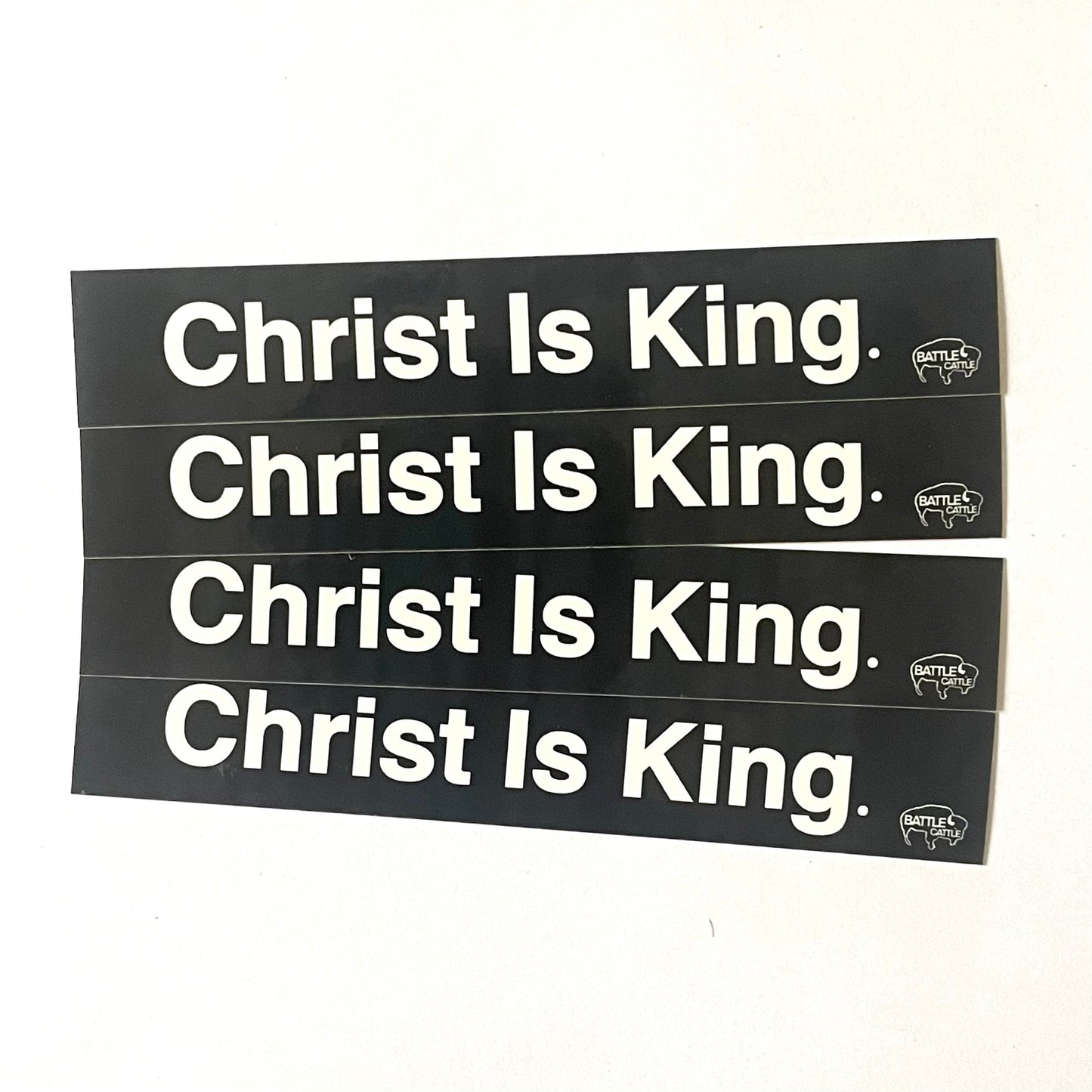 Small Sticker: Christ is King (Single)